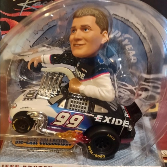 Hot Wheels Radical Rides Jeff Burton #99 Exide Diecast NASCAR 1999 NIP - Picture 2 of 5